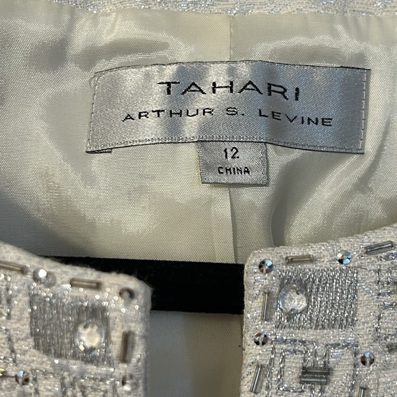 NWOT Tahari ASL beaded formal blazer, size 12 - Picture 2 of 9